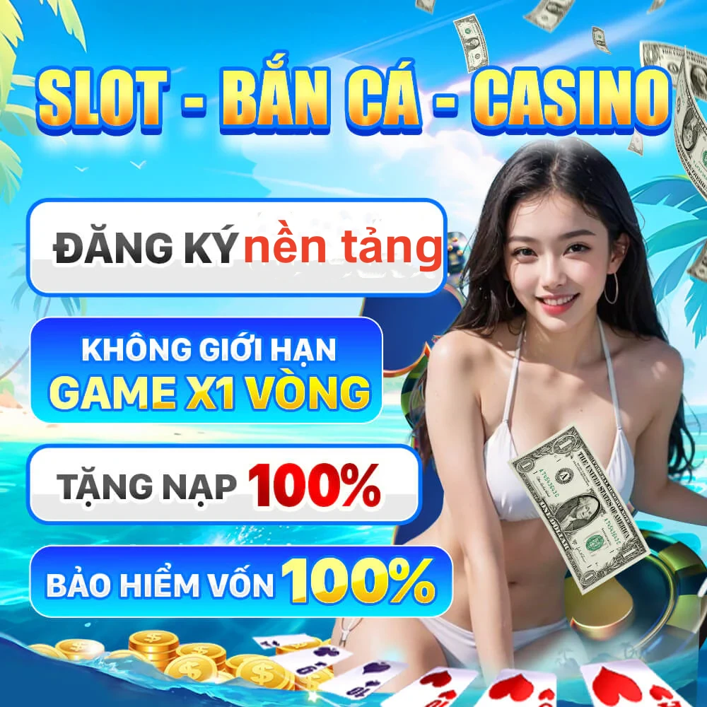 Hình ảnh quảng cáo của vnbet hiển thị nền tảng và các lợi ích