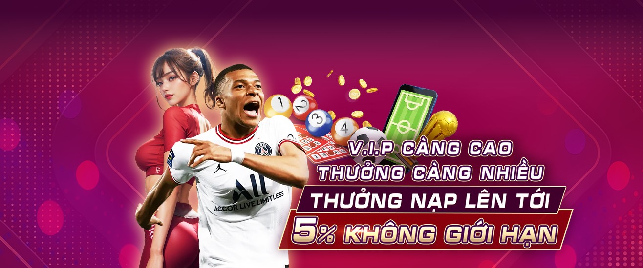 Hình ảnh quảng cáo của vnbet hiển thị nền tảng và các lợi ích
