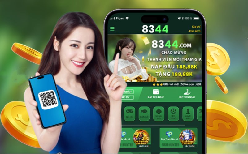 Hình ảnh quảng cáo của vnbet hiển thị nền tảng và các lợi ích