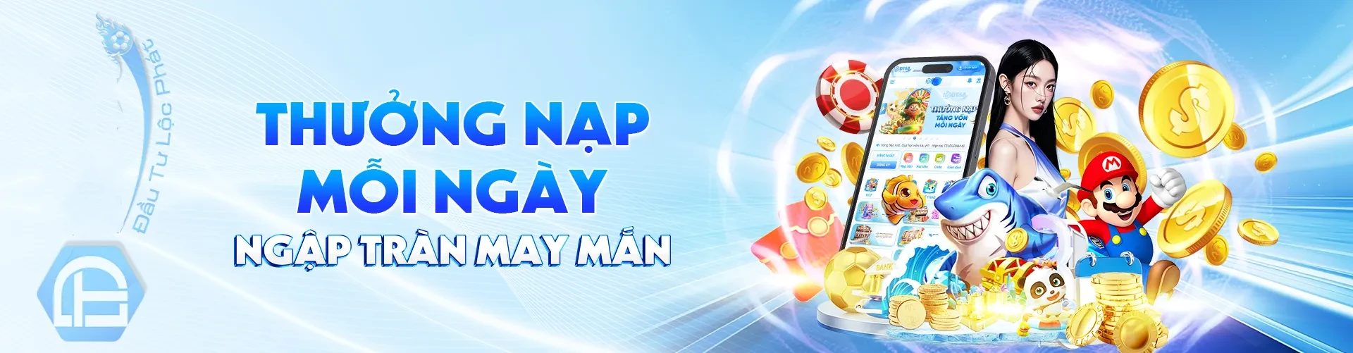 Hình ảnh quảng cáo của vnbet hiển thị nền tảng và các lợi ích