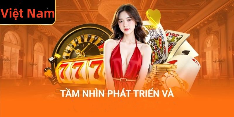 Hình ảnh quảng cáo của vnbet hiển thị nền tảng và các lợi ích