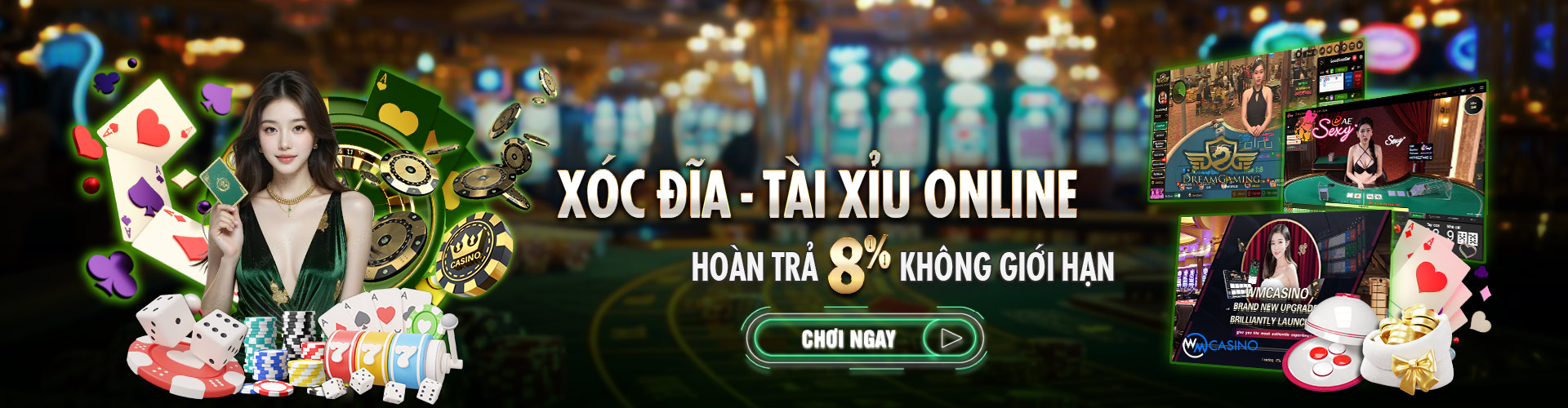 Hình ảnh quảng cáo của vnbet hiển thị nền tảng và các lợi ích