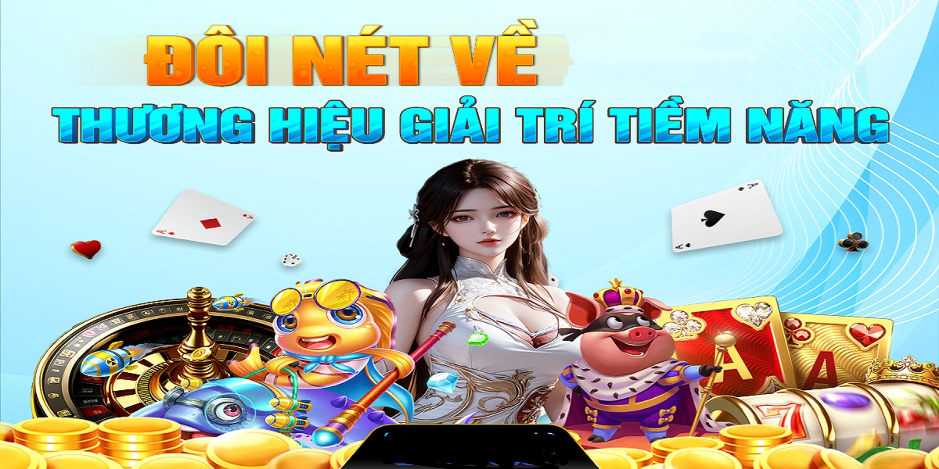 Hình ảnh quảng cáo của vnbet hiển thị nền tảng và các lợi ích